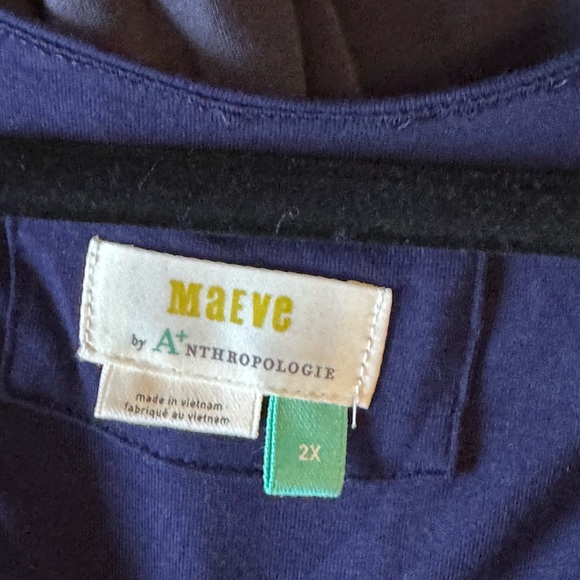 Anthropologie Maeve Imaginarium Jumpsuit Navy size 2X - Picture 8 of 10